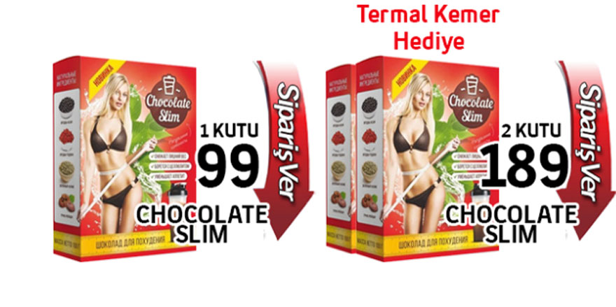 Çikolata slim zararlı mı?