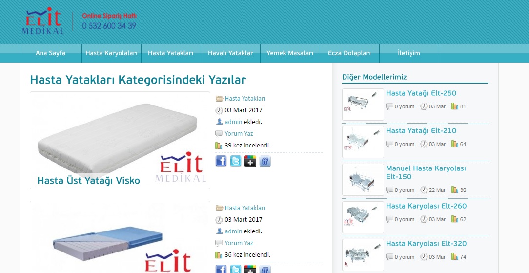 Hasta Yatakları Üretiminde Kaliteli Hizmet Veren Firma