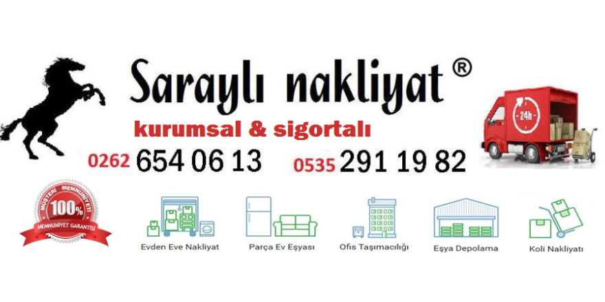 Gebze Saraylı evden eve nakliyat