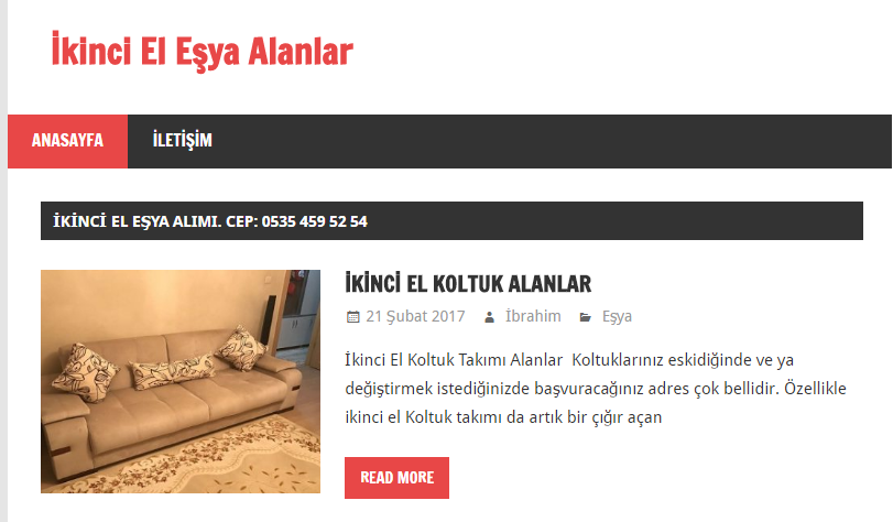 İKİNCİ EL EŞYALARINIZI DEĞERLENDİRİN