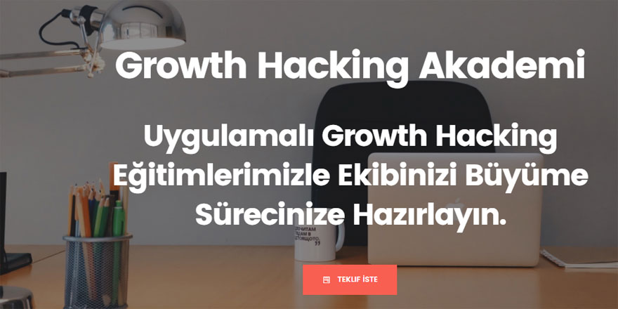 Growth Hacking Eğitiminde Adres: Growth Hacking Akademi