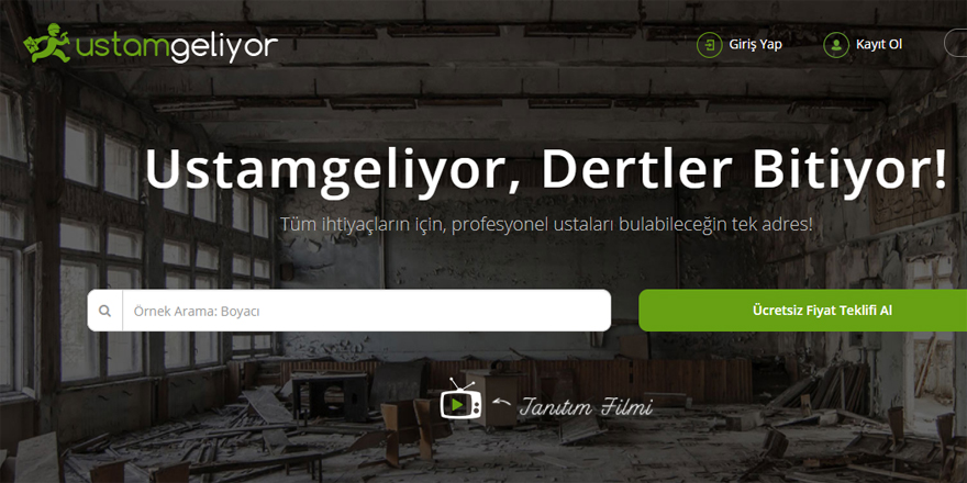 Hizmet Sektörünün Yeni Sesi Ustamgeliyor