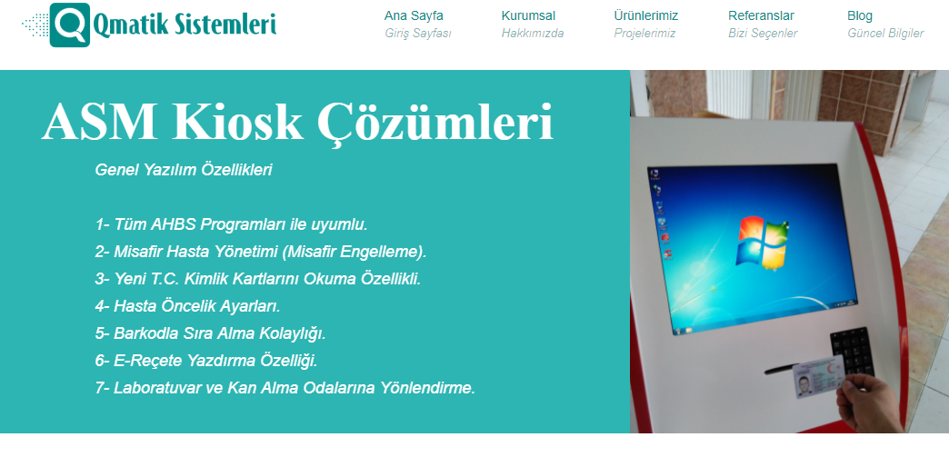 Hasta Kabul İçin Sıramatik Sistemleri