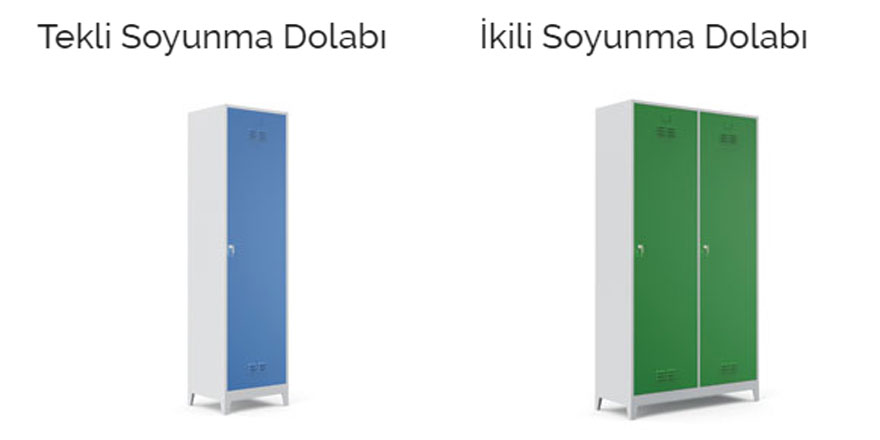 İşçi Soyunma Dolapları