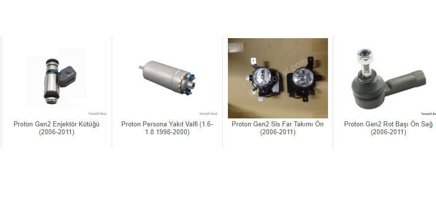 Proton Yedek Parçaları
