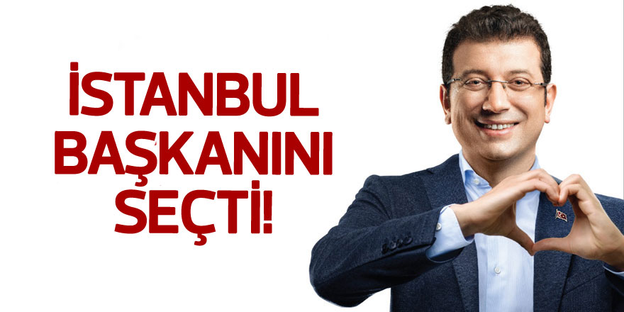 İstanbul başkanını seçti!