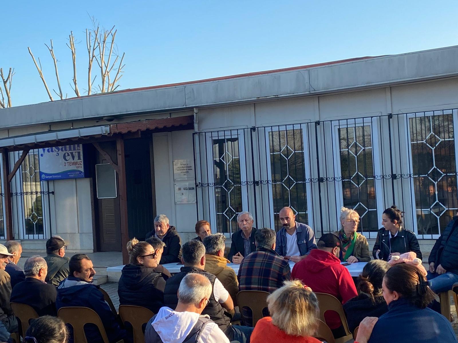 CHP Sarıyer Kazım Karabekir’de toplantı yaptı