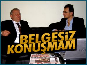 Özbalta, 'Belgesiz konuşmam'