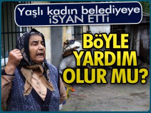 Böyle yardım olur mu?