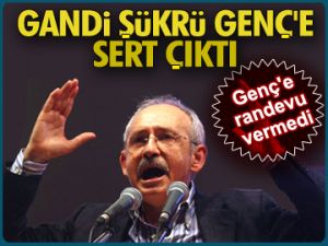 Gandi, Genç'e SERT ÇIKTI