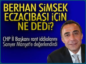 Şimşek, Eczacıbaşı için ne dedi