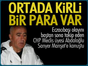 Ortada kirli bir para var