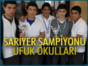 Sarıyer şampiyonu UFUK