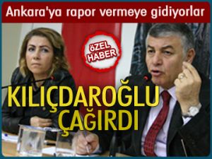 Ankara'ya rapor vermeye gidiyorlar