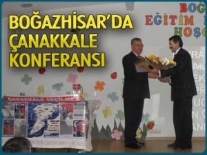 Boğazhisar'da Çanakkale konferansı
