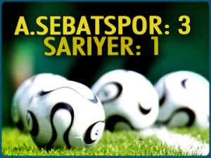 A.Sebatspor 3-1 Sarıyer