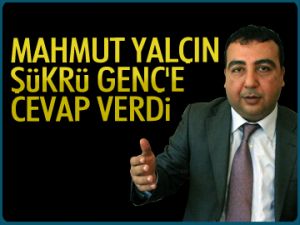 Mahmut Yalçın, Genç’e cevap verdi