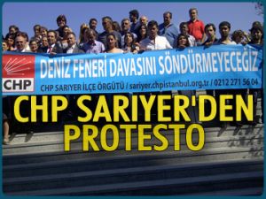 CHP Sarıyer’den protesto