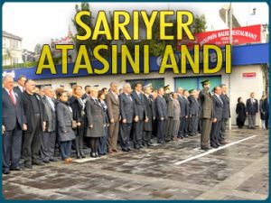 Ulu önder Atatürk saygıyla anıldı
