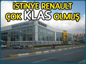 İstinye Renault çok KLAS olmuş