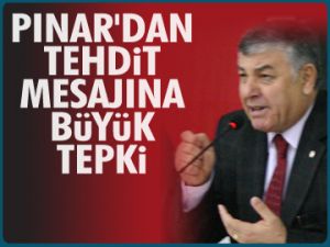 Tehdit mesajına büyük tepki