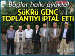 ŞOK! Bağlar halkı ayakta!