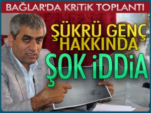 Şükrü Genç hakkında şok iddia!