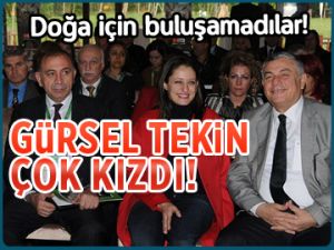 Doğa için buluşamadılar!