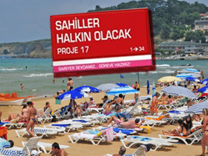 Sahilleri böyle mi halka açacaktın Başkan?