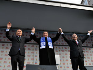 Başbakan Erdoğan: Biz Sarıyeri beraber inşaa edeceğiz