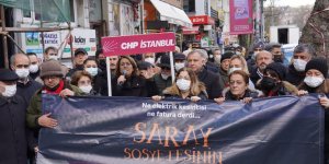 CHP Sarıyer zamları protesto etti