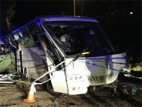 Zekeriyaköyde otobüs şarampole yuvarlandı: 5 ölü