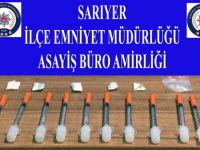 Sarıyer emniyetinden uyuşturucu tacirlerine bir darbe daha!