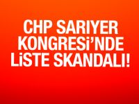 CHP Sarıyer kongresinde liste skandalı!