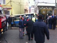 Sarıyer'de minibüs faciası: 1 ölü 14 yaralı