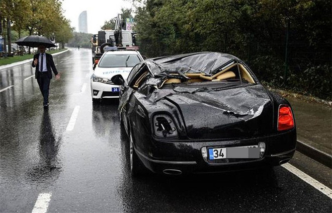 Maslak'taki kazada ezilen Bentley Sarıyer'in eski başkanının çıktı