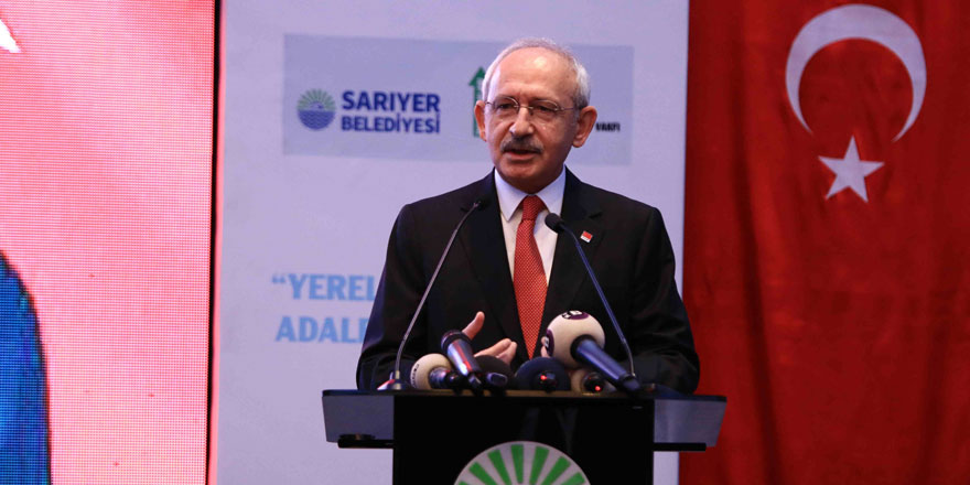 Kemal Kılıçdaroğlu Sarıyer'de konuştu