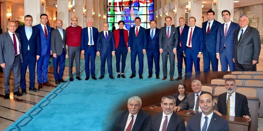 İmamoğlu CHP'li başkanlar ve meclis üyeleriyle buluştu