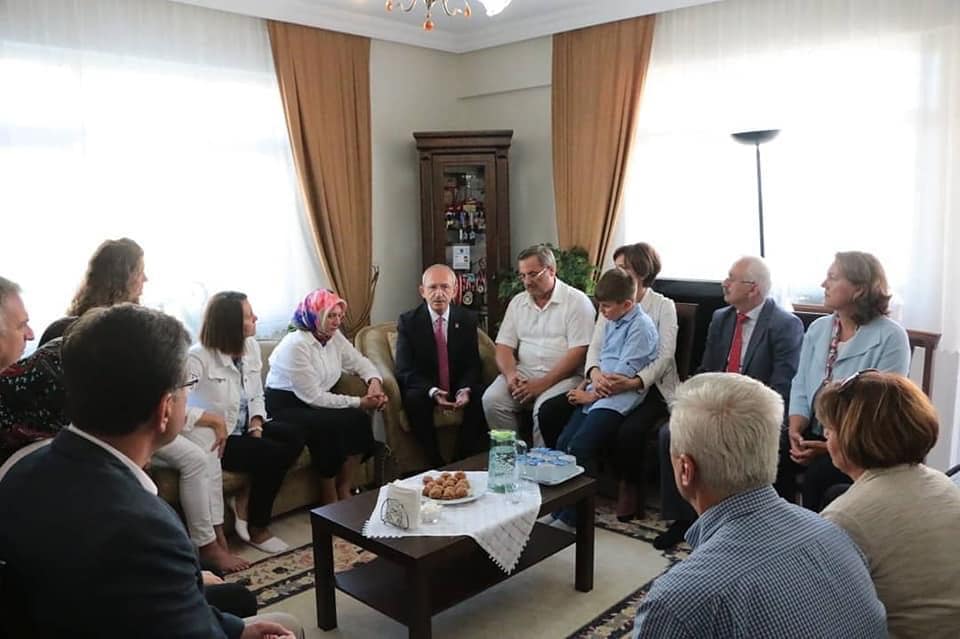 Kılıçdaroğlu’ndan Halit Ayar'ın ailesine taziye ziyareti
