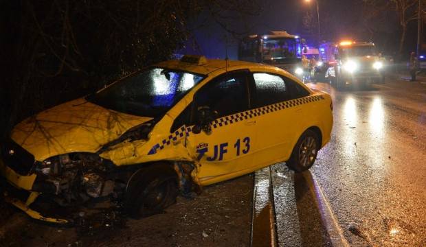 Sarıyer'de trafik kazası: 4 yaralı