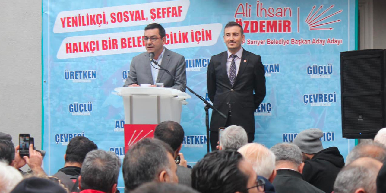 Ali İhsan Özdemir: 'Sarıyer’e ve partime hizmet etmek istiyorum'
