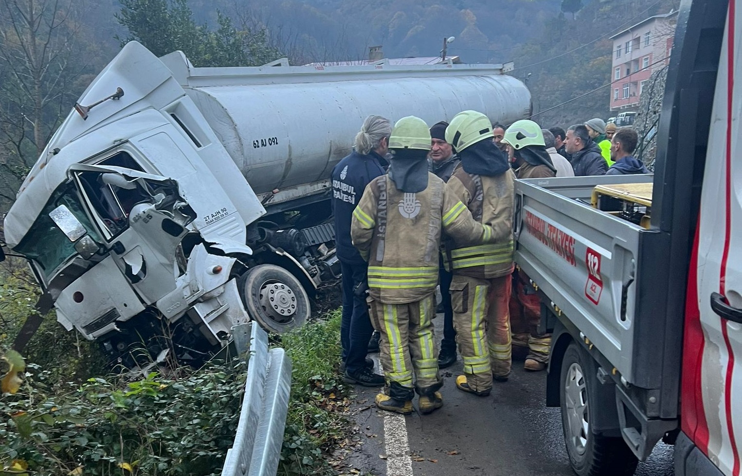 Sarıyer'de feci kaza: 1 kişi hayatını kaybetti