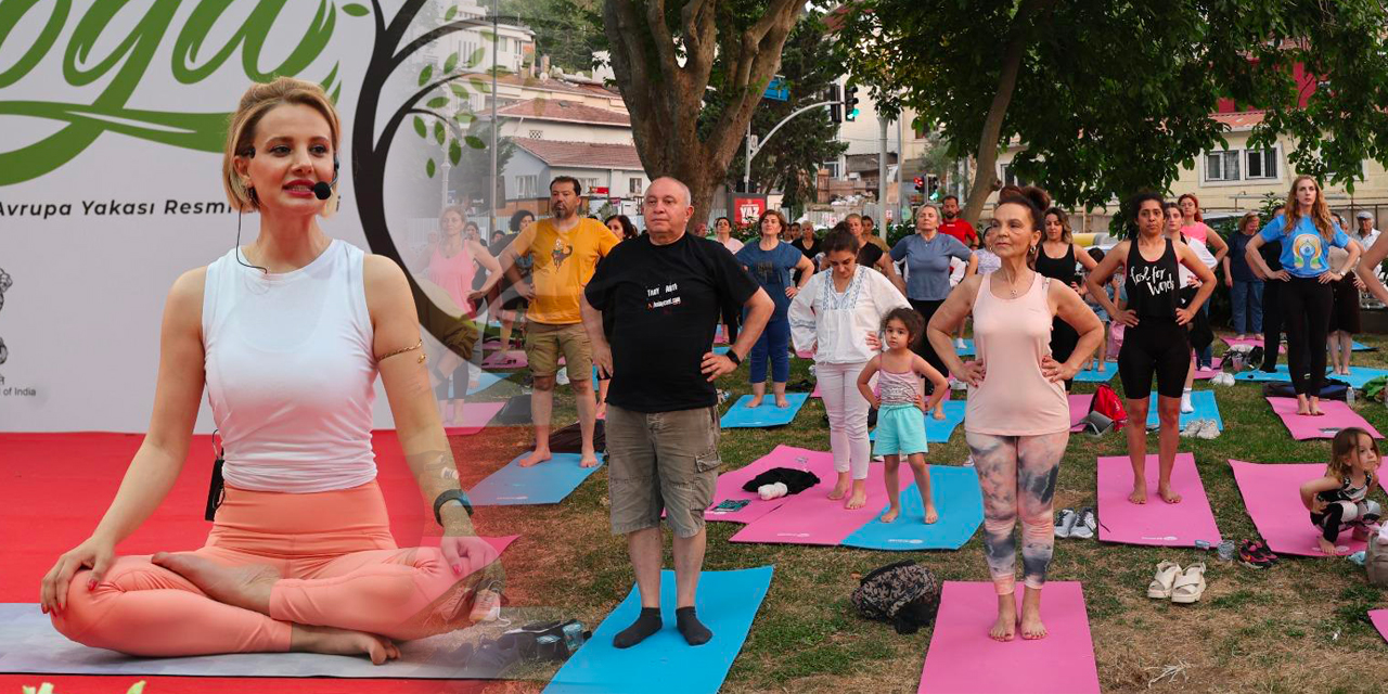 Uluslararası Yoga Günü Sarıyer’de kutlandı