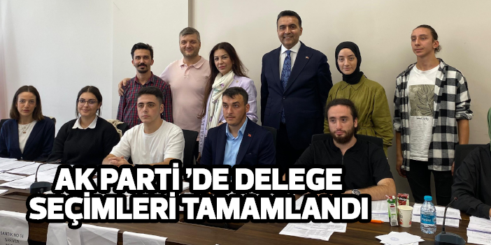 AK Parti Sarıyer’de delege seçimleri tamamlandı