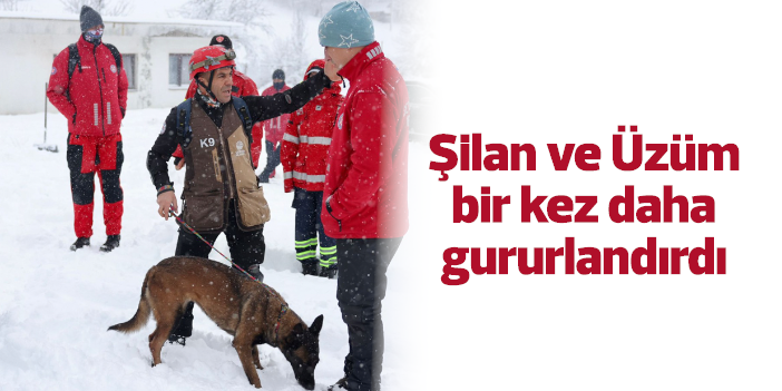 Şilan ve Üzüm bir kez daha gururlandırdı