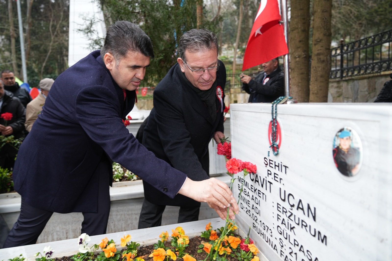 Sarıyer’de Çanakkale Zaferi’nin 110.yılı için tören düzenlendi