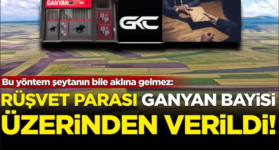 Rüşvet parası, ganyan bayisi üzerinden verildi!