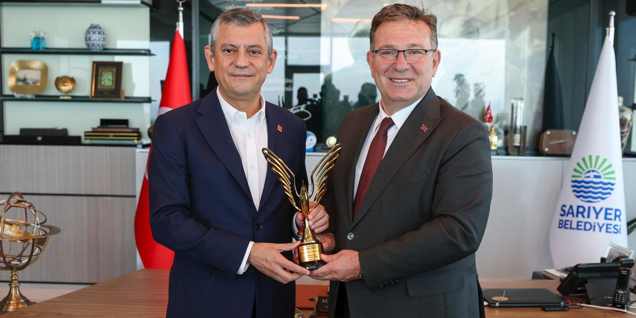 Özgür Özel'den Oktay Aksu'ya ziyaret