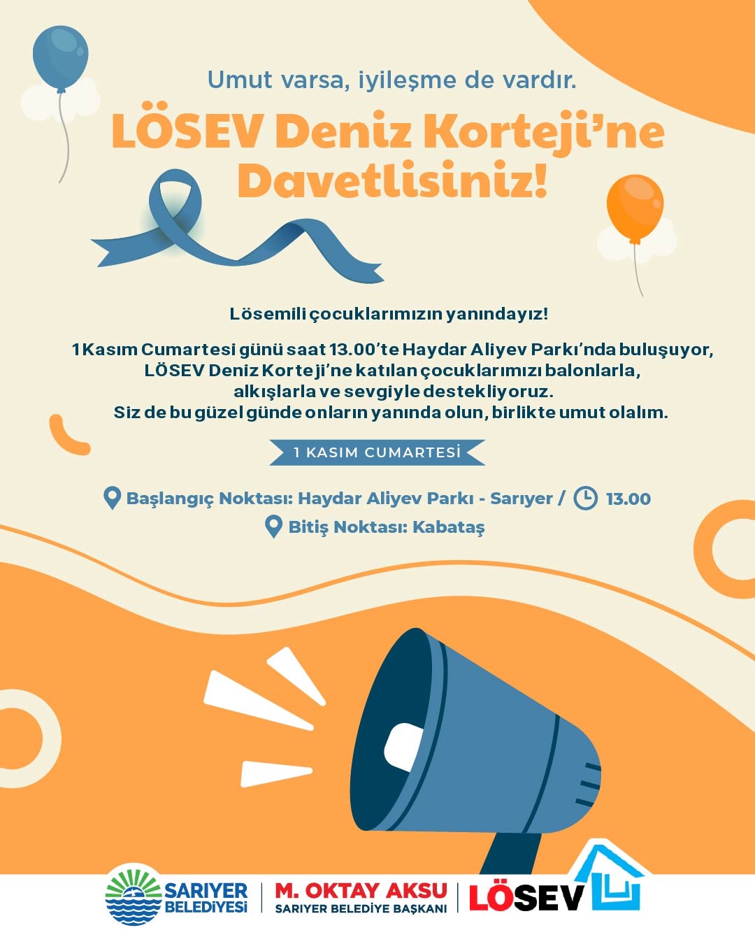 LÖSEV Deniz Korteji'ne davet