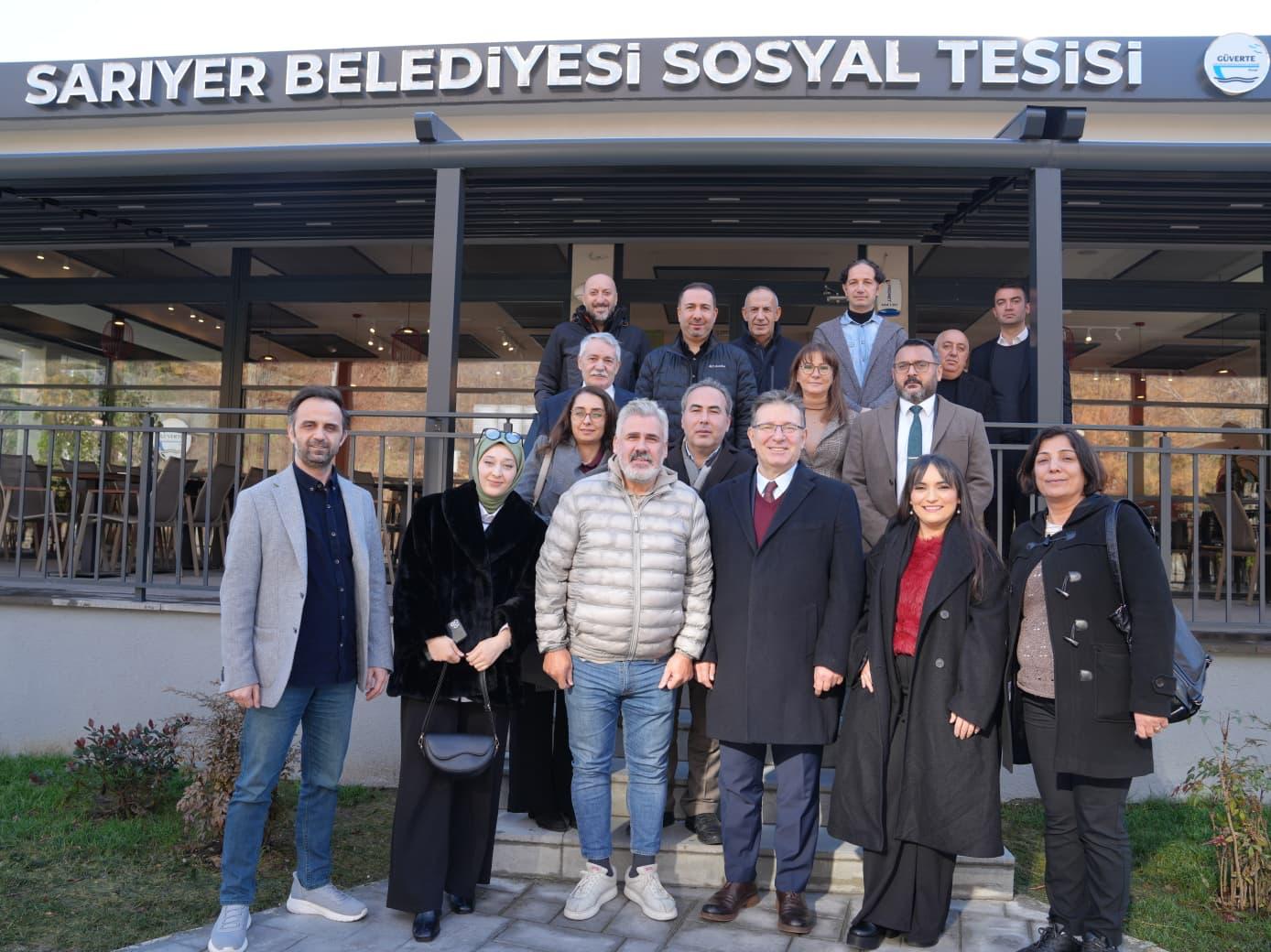 BAŞKAN AKSU GAZETECİLERLE BULUŞTU